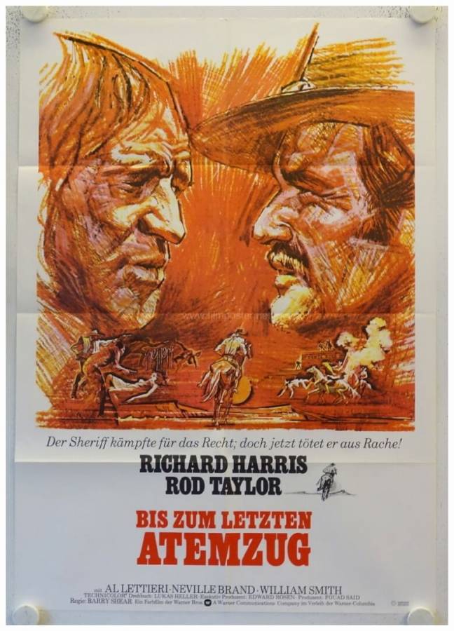 Bis zum letzten Atemzug originales deutsches Filmplakat